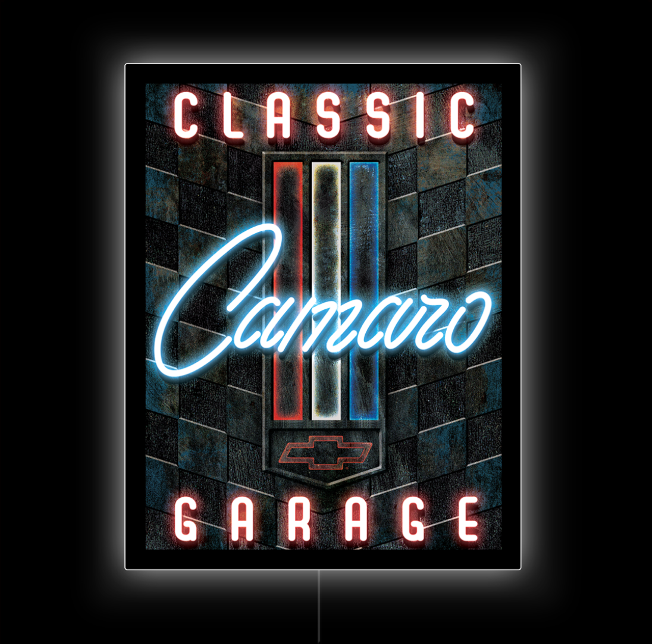 LED Classic Camaro Garage - RETRONORGE.NO